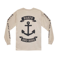 BOATS & HOES LONG SLEEVE TAN