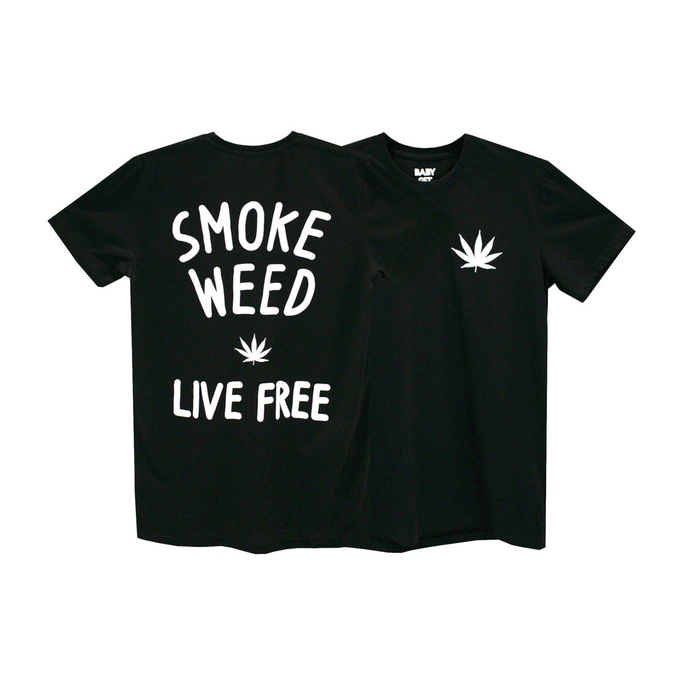 SMOKE WEED SMALL PRINT TEE