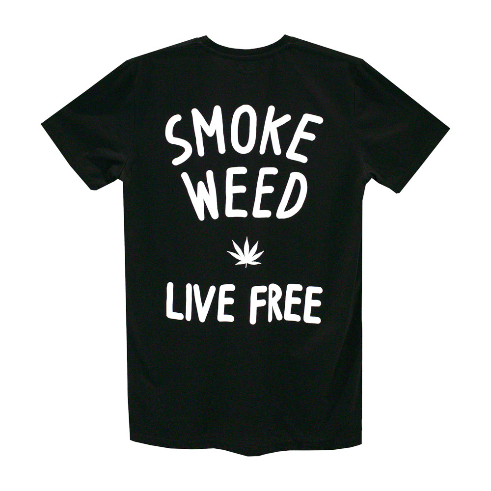 SMOKE WEED SMALL PRINT TEE