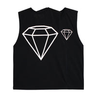 DIAMOND V2 BOYS MUSCLE TEE SMALL PRINTS