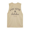 COCAINE & BITCHES BOYS MUSCLE TEE SMALL PRINTS