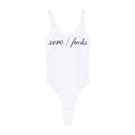 ZERO FUCKS SWIMSUIT