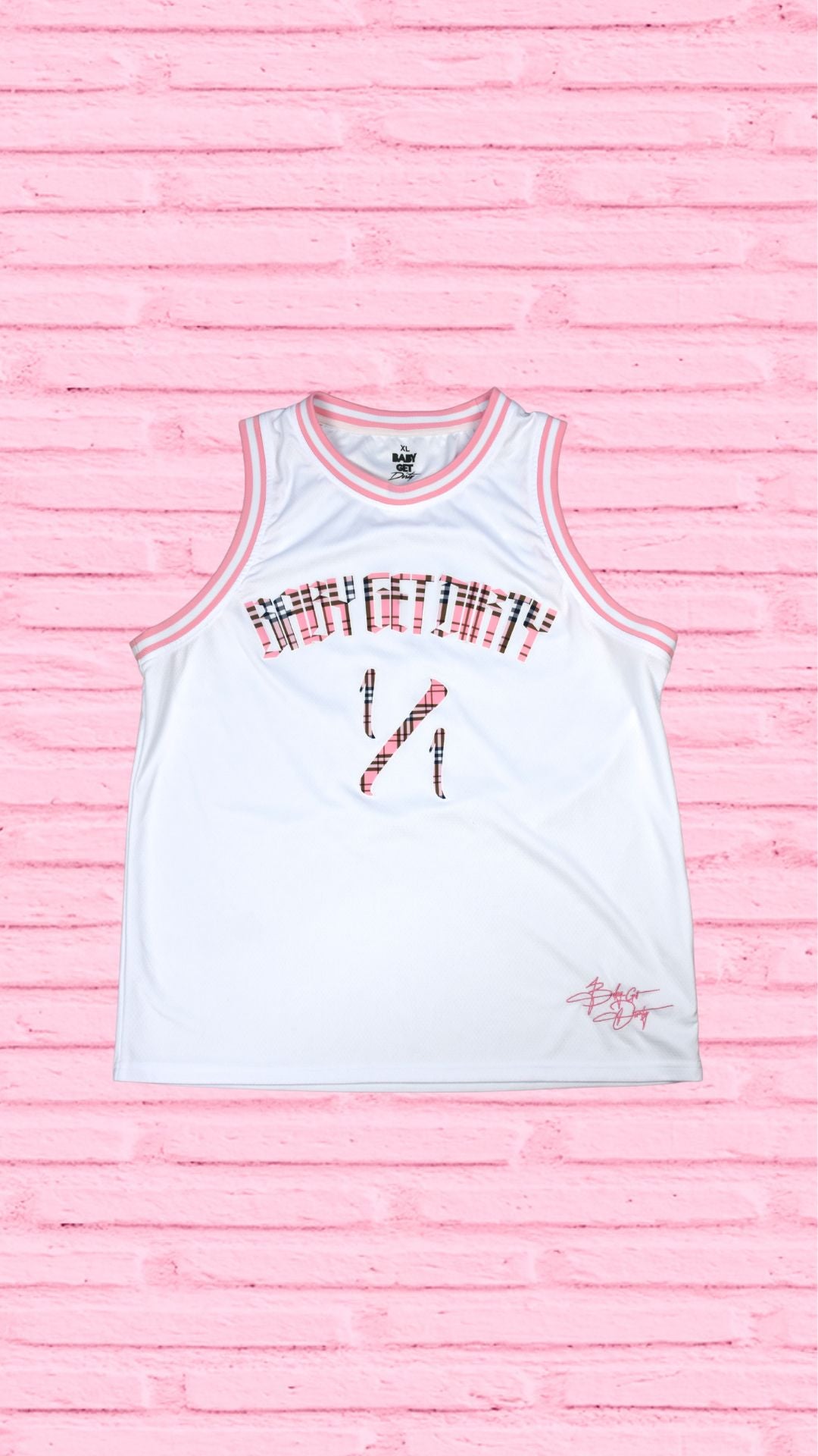 Signature Basketball Singlet (White)