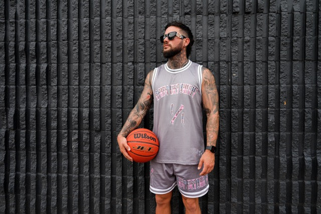 Signature Basketball Singlet (Grey)