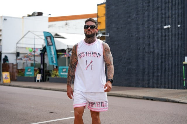 Signature Training Shorts (White)