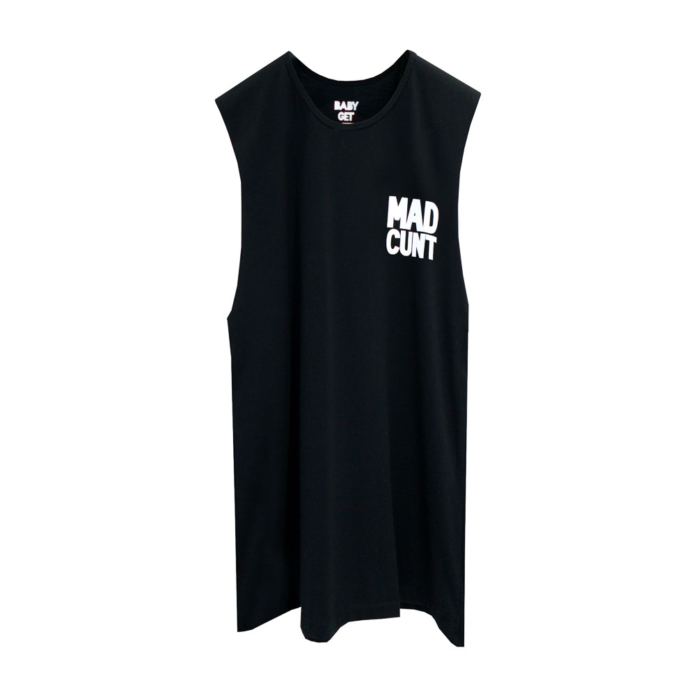 MAD CUNT BOYS MUSCLE TEE SMALL PRINTS
