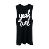 YEAH CUNT BOYS MUSCLE TEE SMALL PRINTS