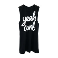 YEAH CUNT BOYS MUSCLE TEE SMALL PRINTS