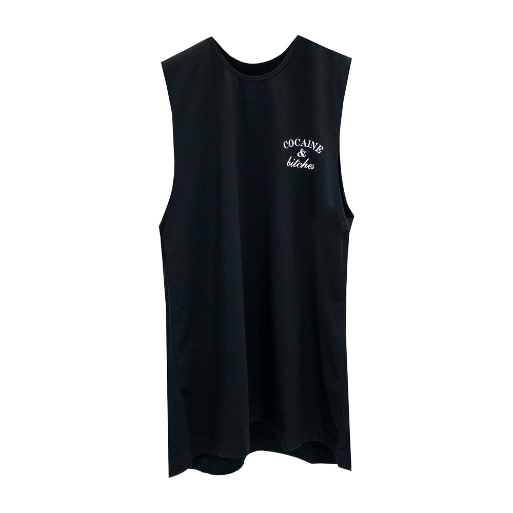 COCAINE & BITCHES BOYS MUSCLE TEE SMALL PRINTS