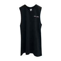ZERO FUCKS BOYS MUSCLE TEE SMALL PRINTS