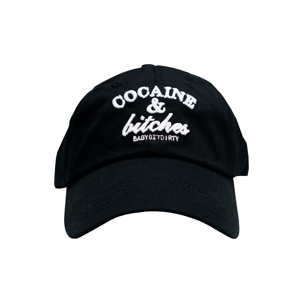 COCAINE & BITCHES BASEBALL CAP