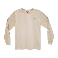 ZERO FUCKS LONG SLEEVE TAN