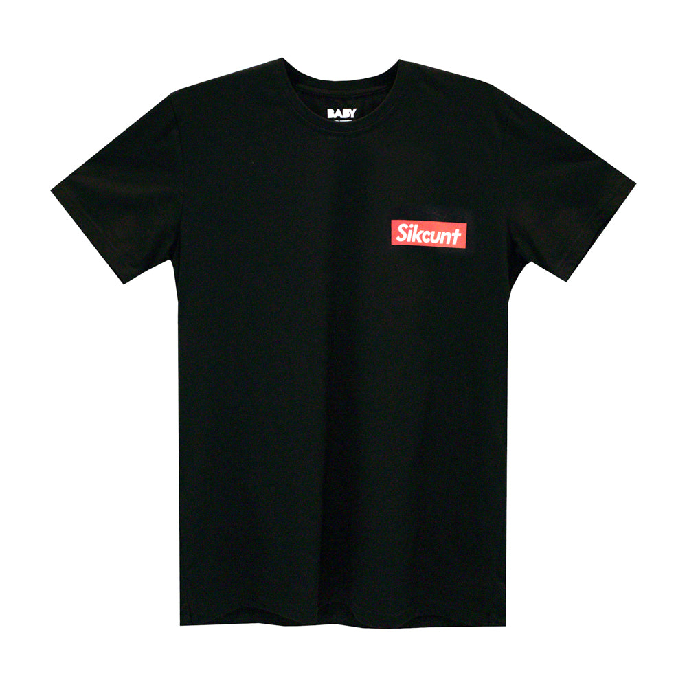 SIKCUNT SMALL PRINT TEE