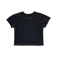 YES DADDY CROP TEE FITTED