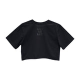 ZERO FUCKS CROP TEE OVERSIZED