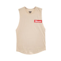 SIKCUNT GIRLS MUSCLE TEE SMALL PRINTS