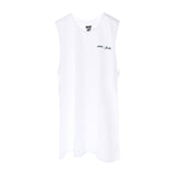 ZERO FUCKS BOYS MUSCLE TEE SMALL PRINTS