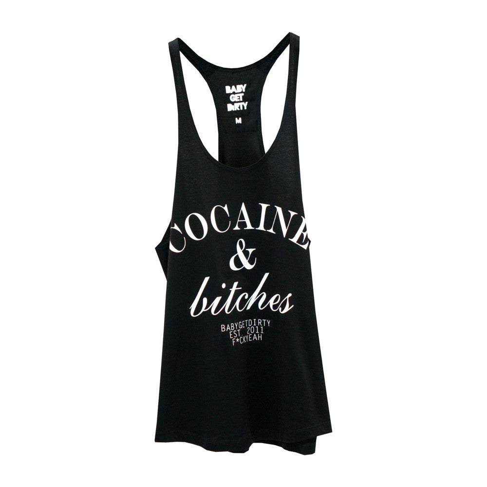 COCAINE & BITCHES AND COCAINE & TATTOOS BOYS T-BACK
