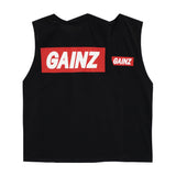 GAINZ BOYS MUSCLE TEE SMALL PRINTS