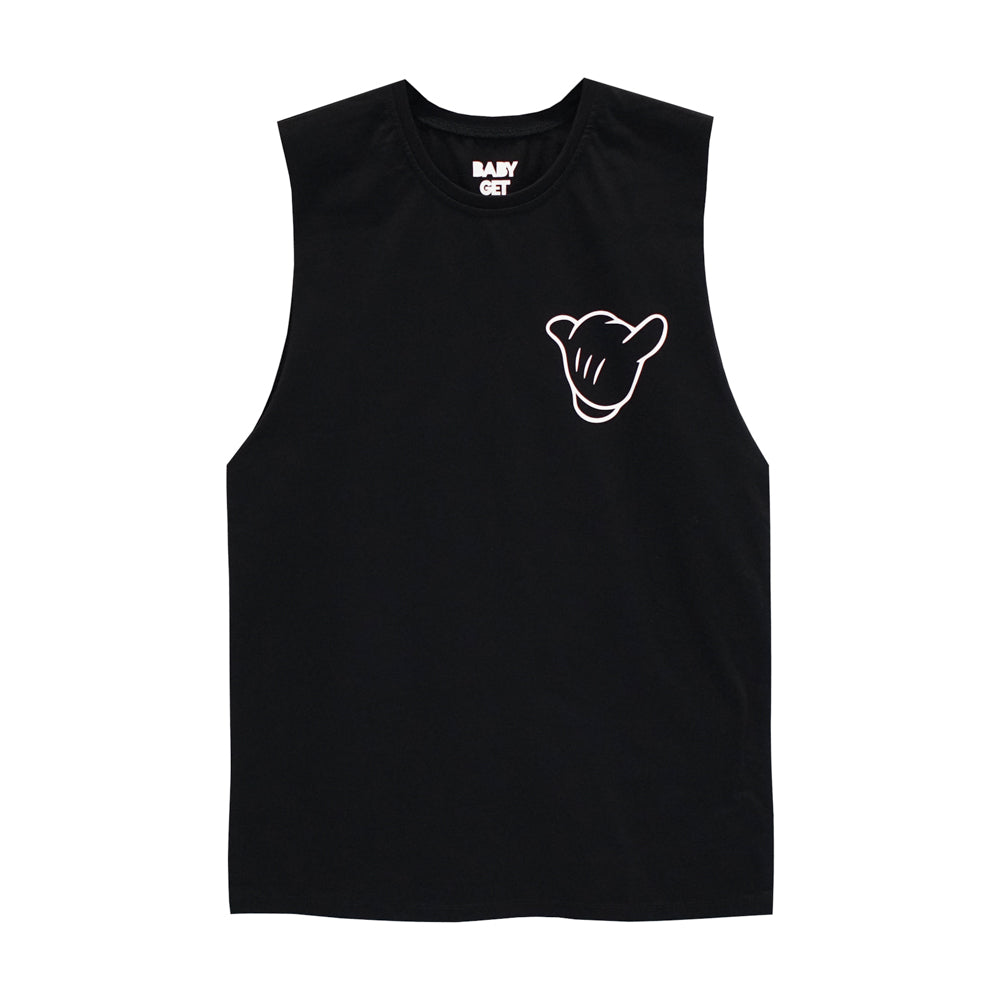 ITS ALL GOOD BOYS MUSCLE TEE SMALL PRINTS