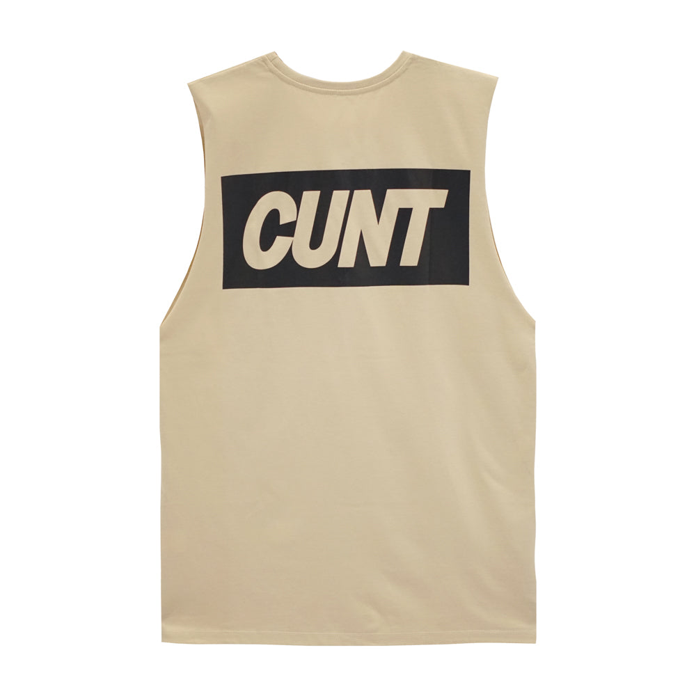 CUNT BOYS MUSCLE TEE SMALL PRINTS