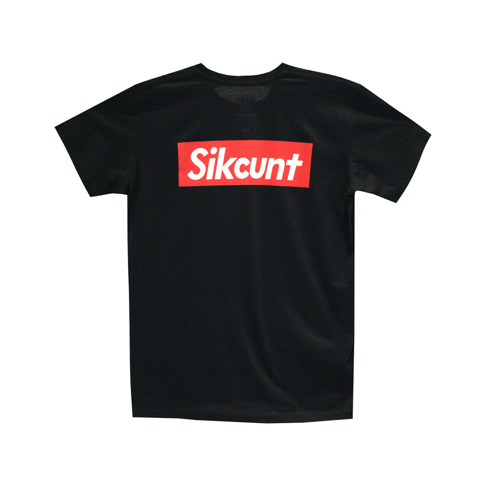 SIKCUNT GIRLS SMALL PRINT TEE