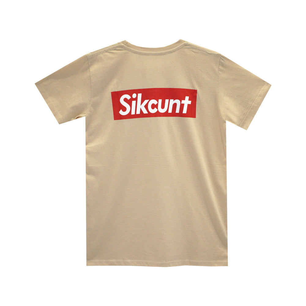 SIKCUNT GIRLS SMALL PRINT TEE