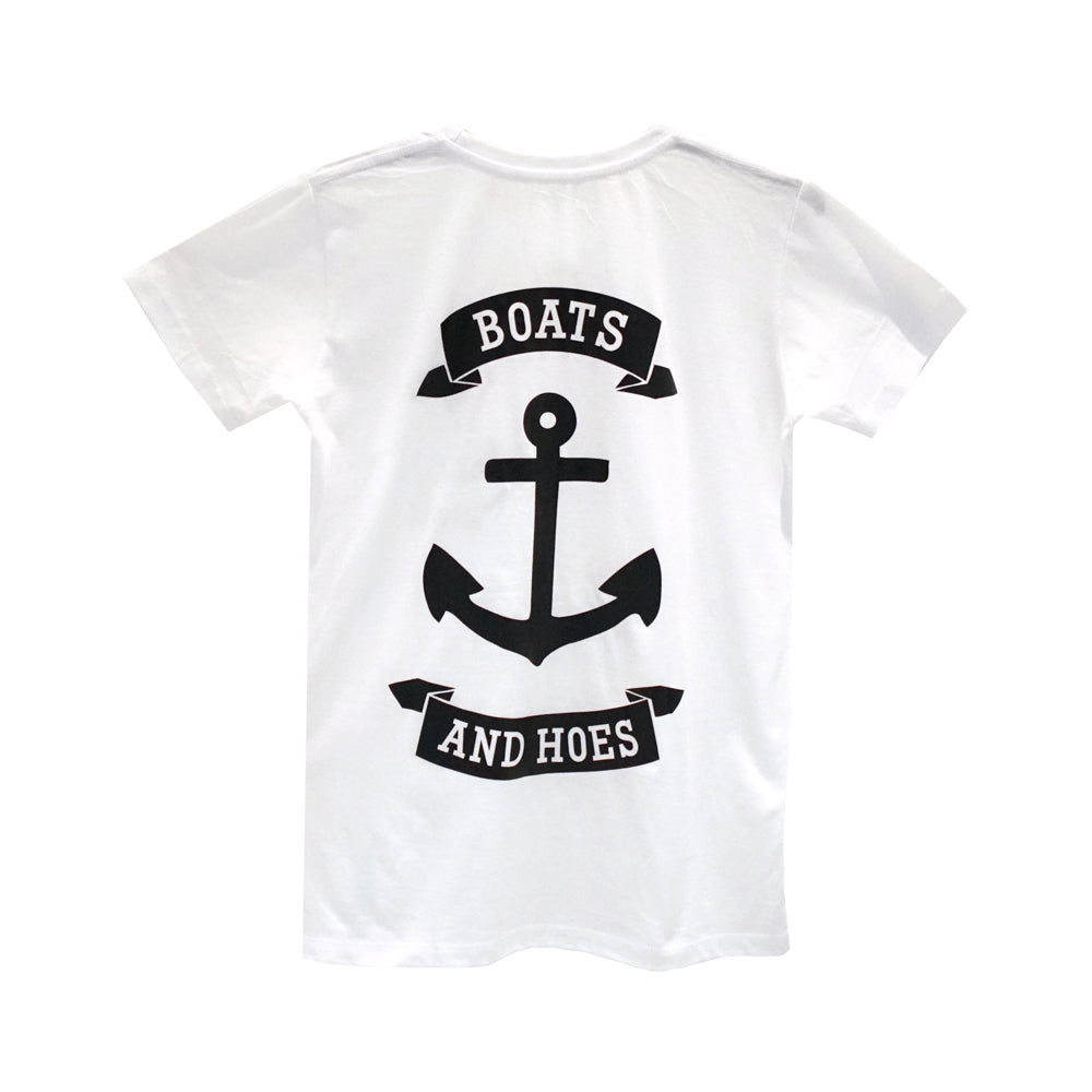BOATS & HOES GIRLS SMALL PRINT TEE