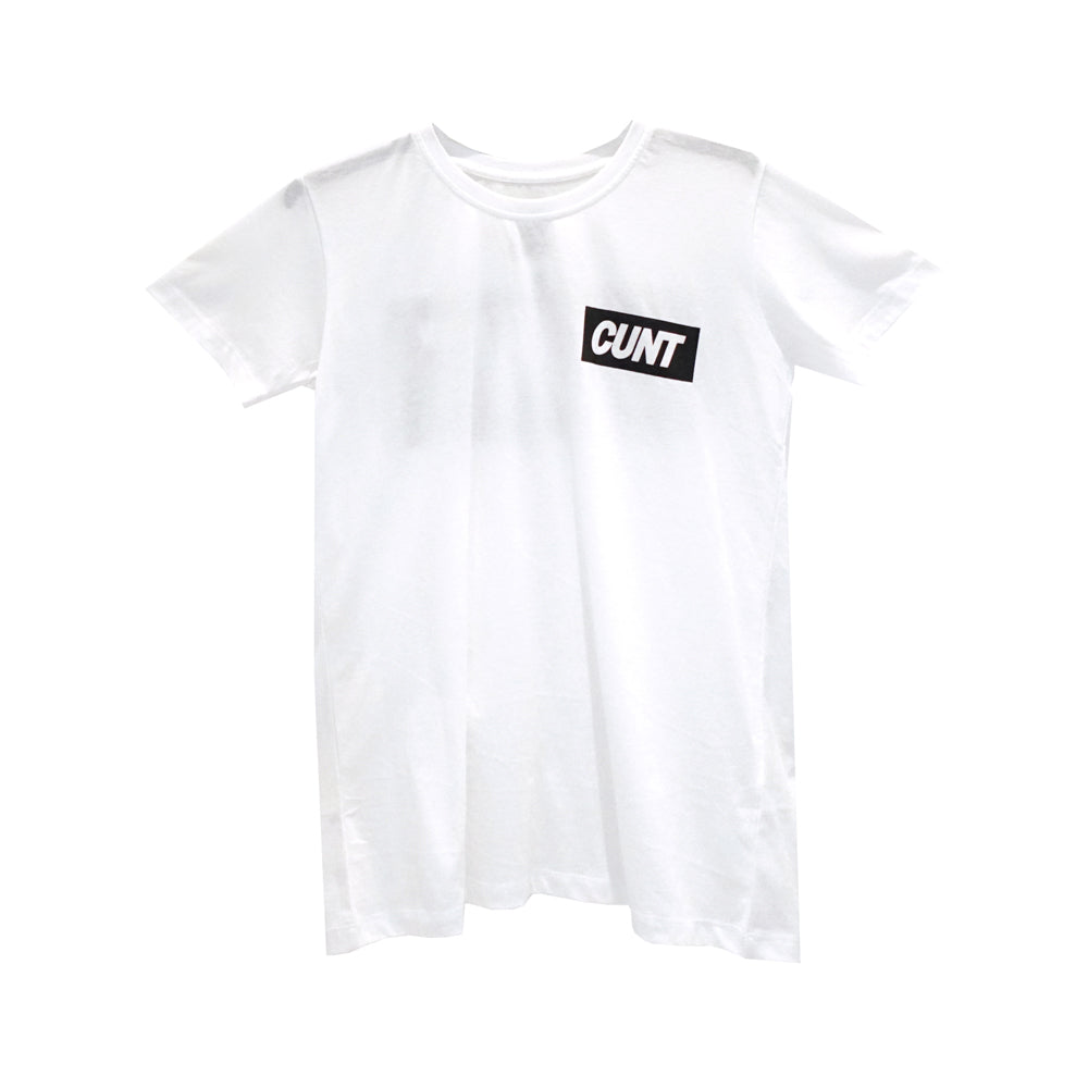 CUNT GIRLS SMALL PRINT TEE