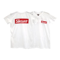SIKCUNT GIRLS SMALL PRINT TEE