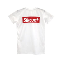 SIKCUNT GIRLS SMALL PRINT TEE