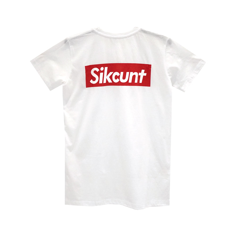 SIKCUNT GIRLS SMALL PRINT TEE