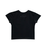 COCAINE & BITCHES CROP TEE FITTED