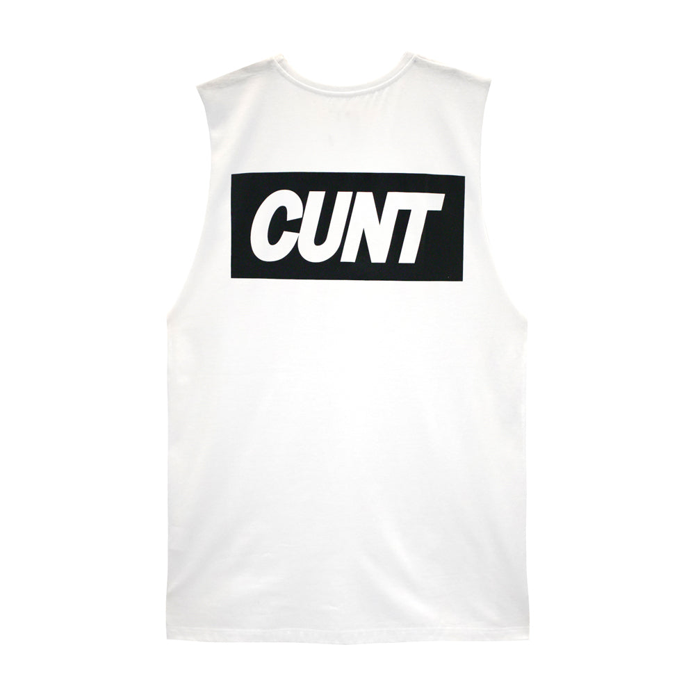 CUNT BOYS MUSCLE TEE SMALL PRINTS