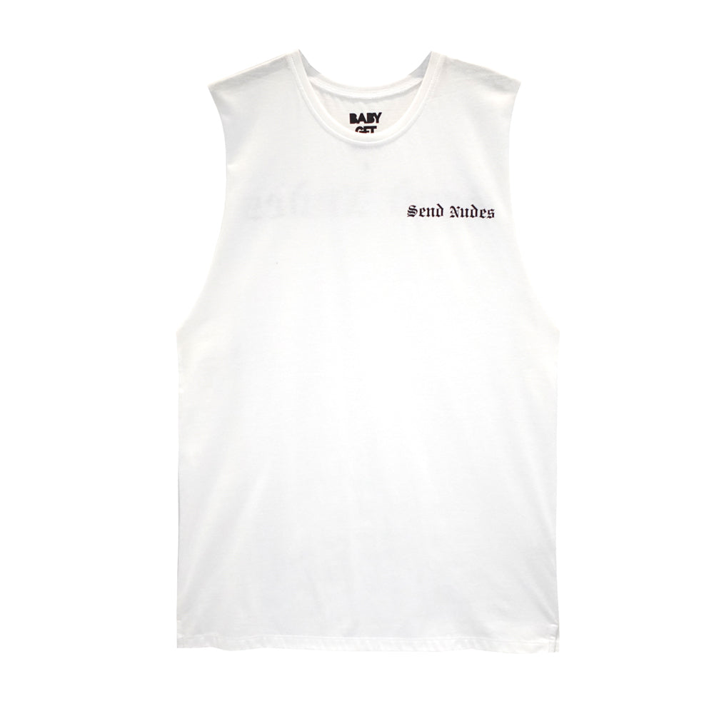 SEND NUDES BOYS MUSCLE TEE SMALL PRINTS