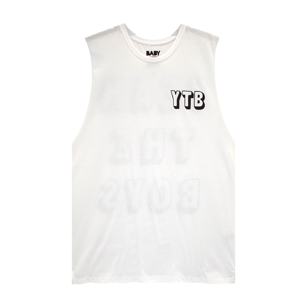 YEAH THE BOYS BOYS MUSCLE TEE SMALL PRINTS