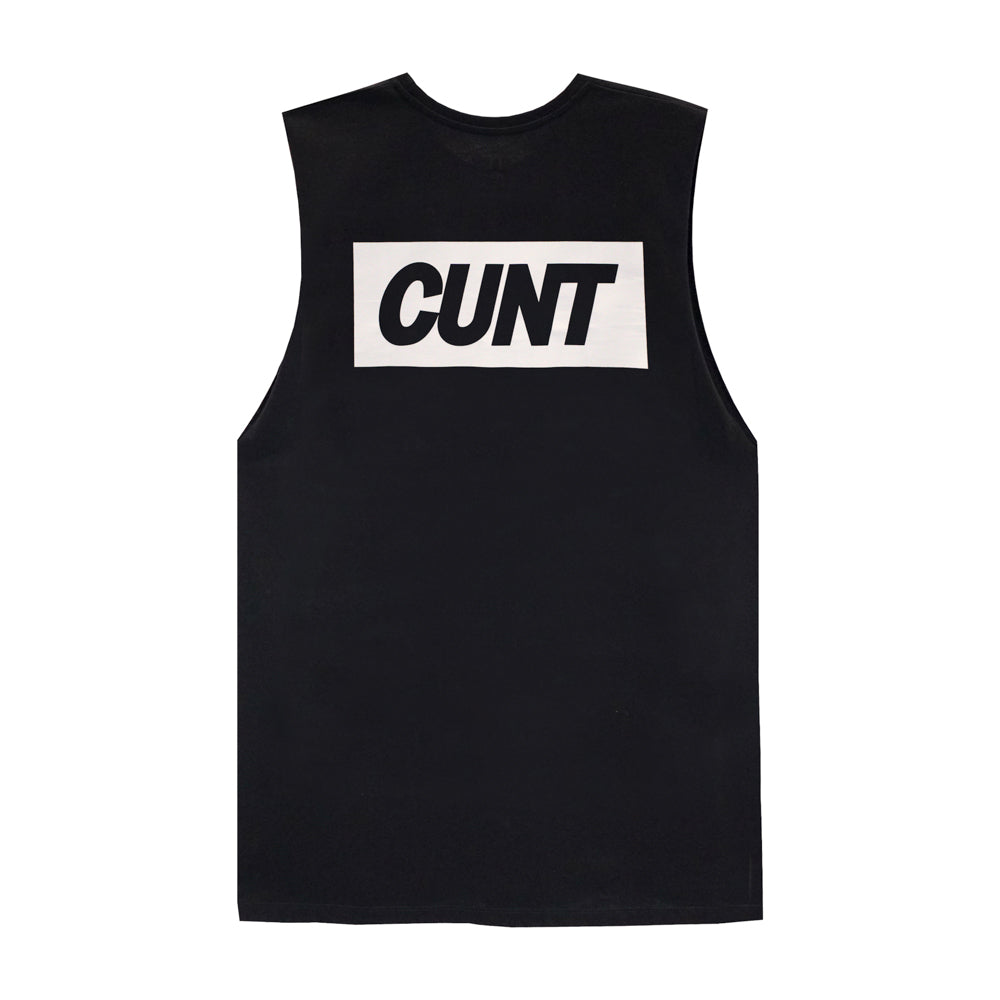 CUNT BOYS MUSCLE TEE SMALL PRINTS