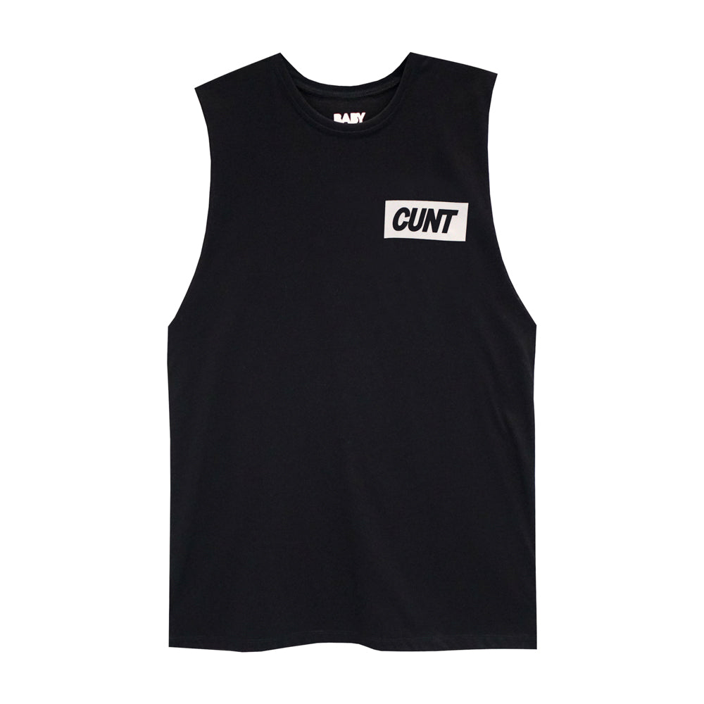 CUNT BOYS MUSCLE TEE SMALL PRINTS