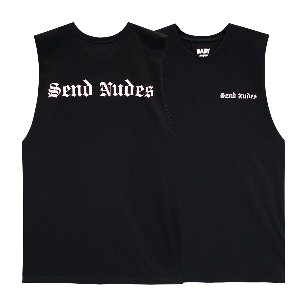 SEND NUDES BOYS MUSCLE TEE SMALL PRINTS