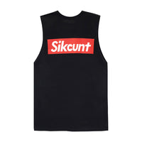 SIKCUNT BOYS MUSCLE TEE SMALL PRINTS
