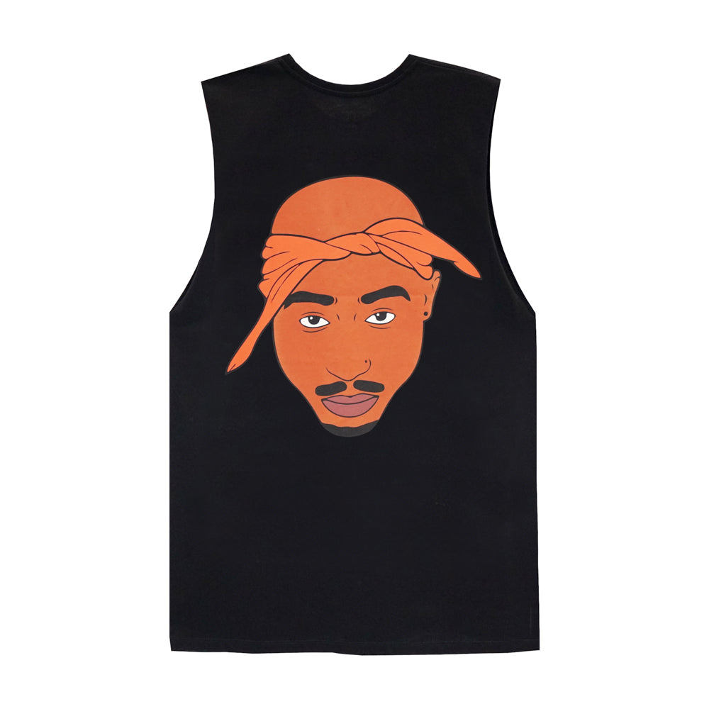 PAC BOYS MUSCLE TEE SMALL PRINTS