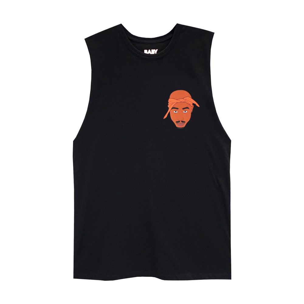 PAC BOYS MUSCLE TEE SMALL PRINTS