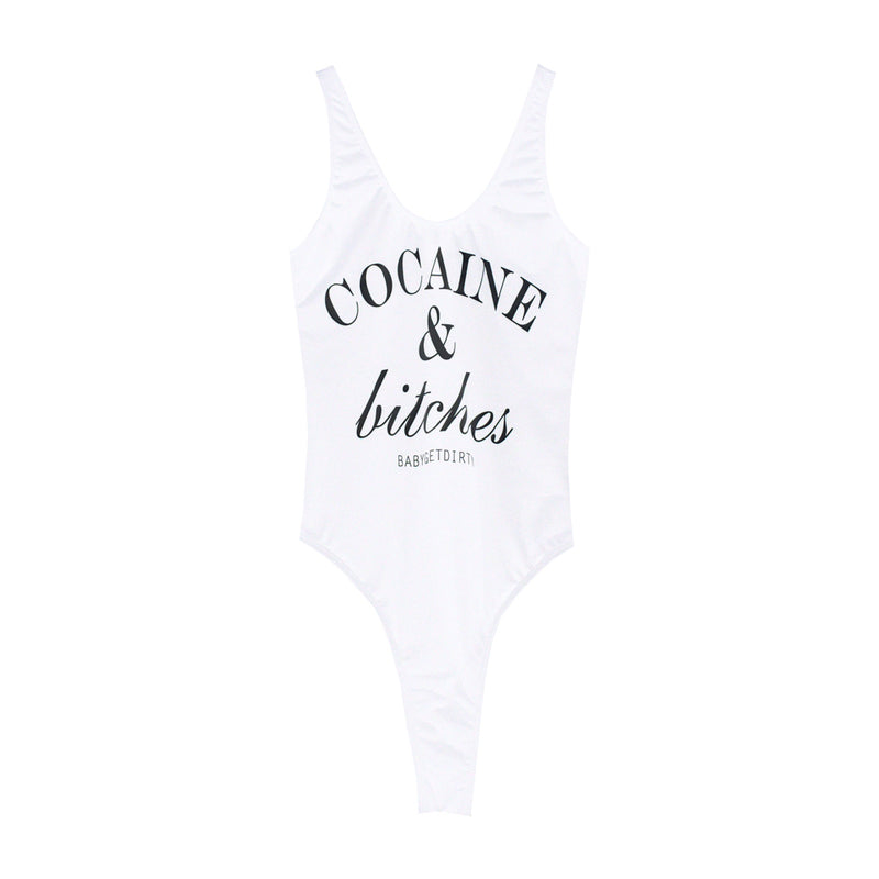 COCAINE & BITCHES SWIMSUIT HIGH