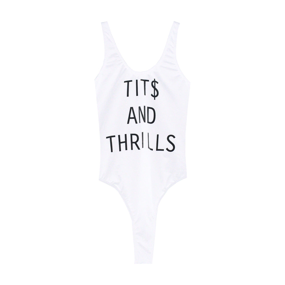 TITS AND THRILLS SWIMSUIT