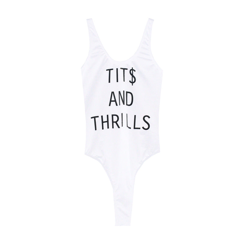 TITS AND THRILLS SWIMSUIT HIGH