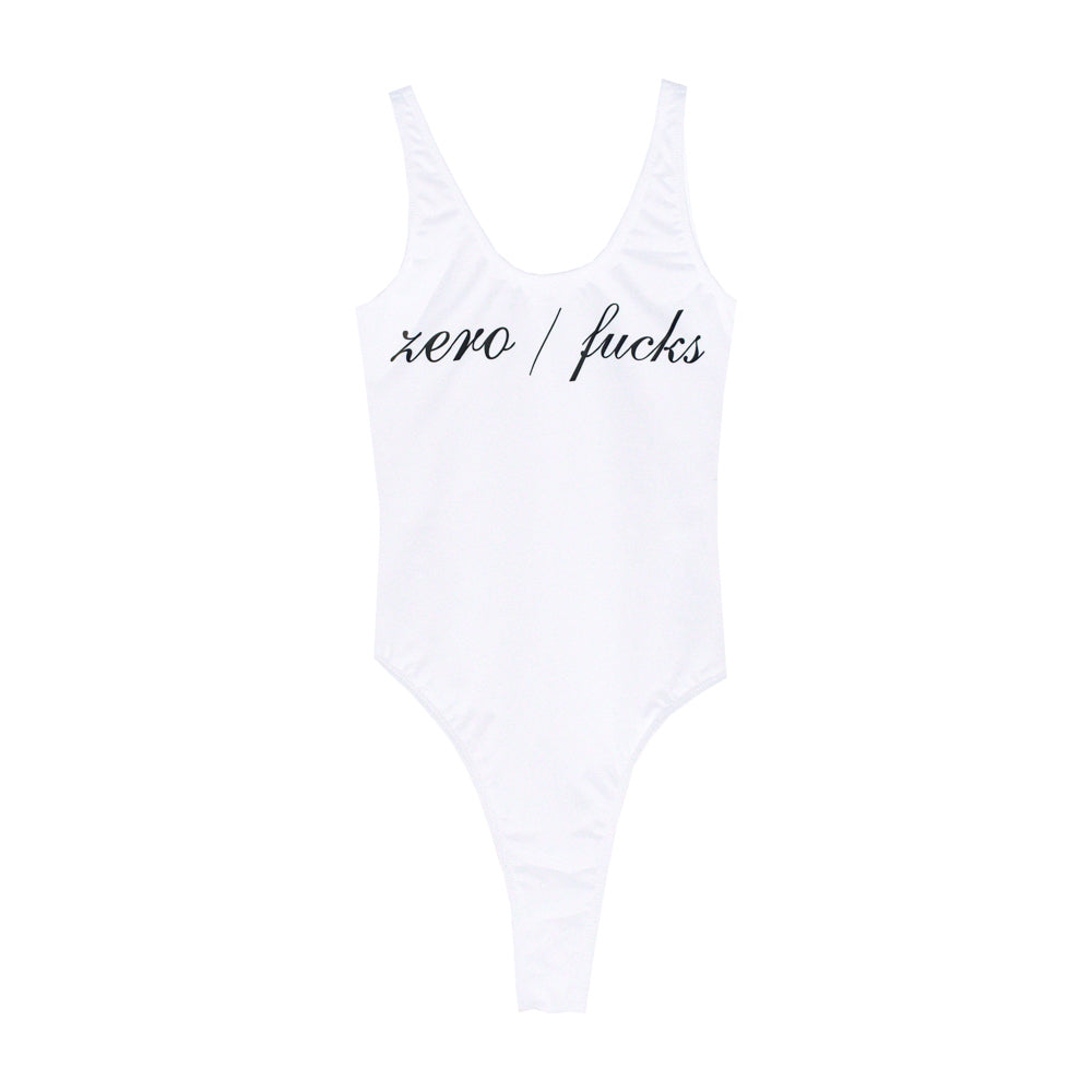 ZERO FUCKS SWIMSUIT