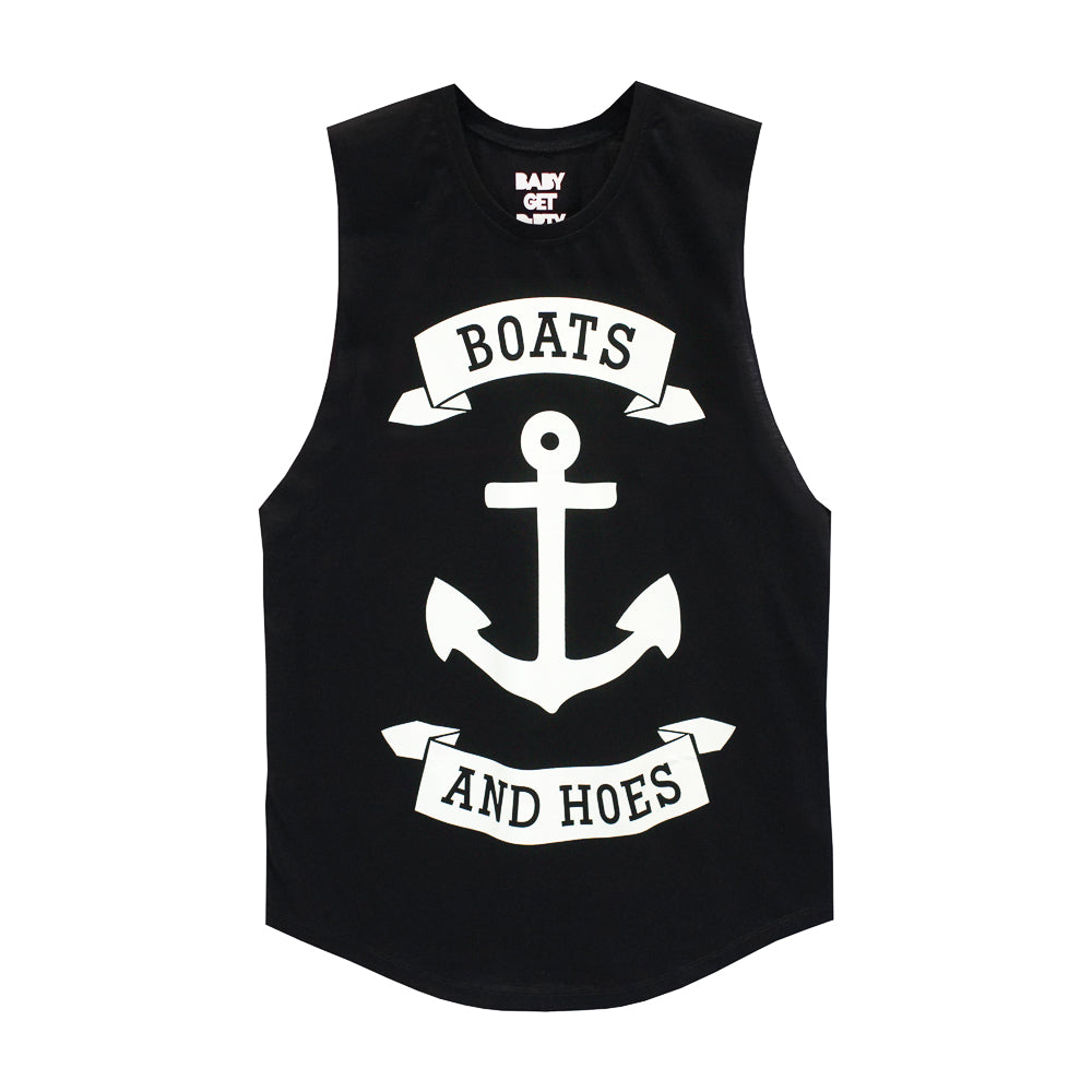 BOATS & HOES BOYS MUSCLE TEE