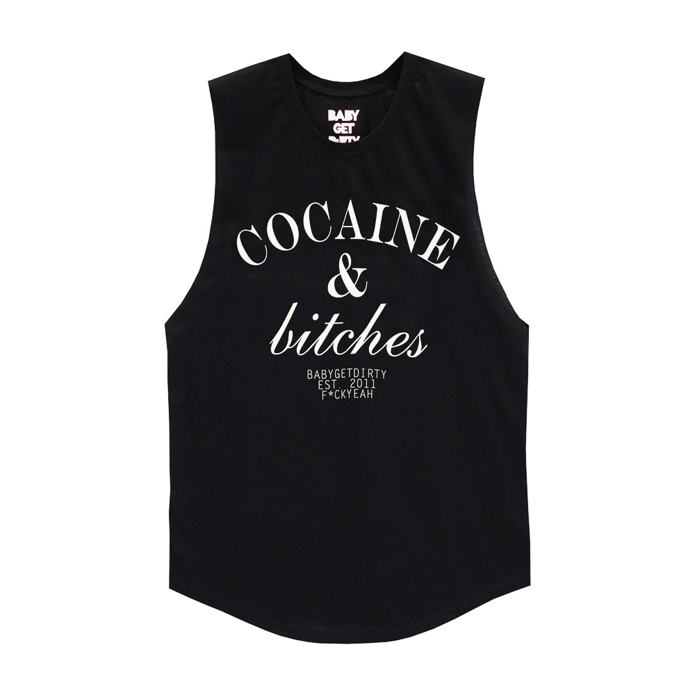 COCAINE & BITCHES BOYS MUSCLE TEE