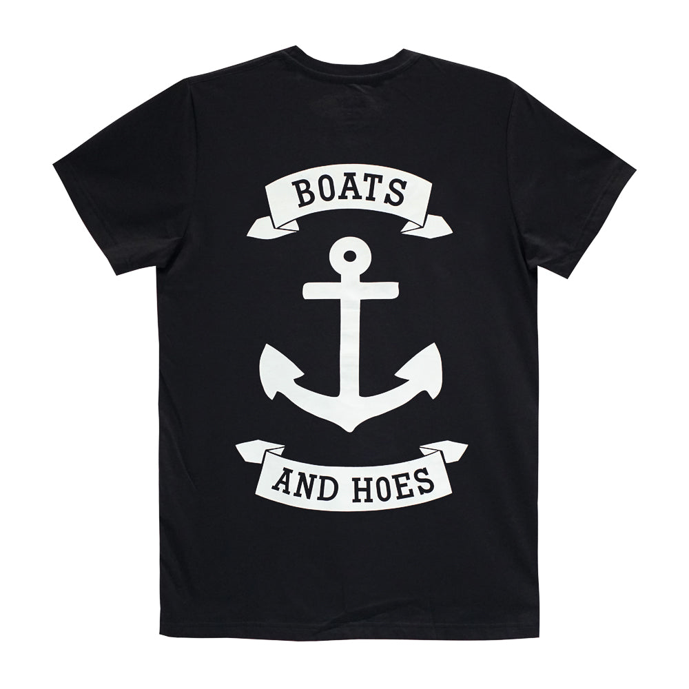 BOATS AND HOES SMALL PRINT TEE