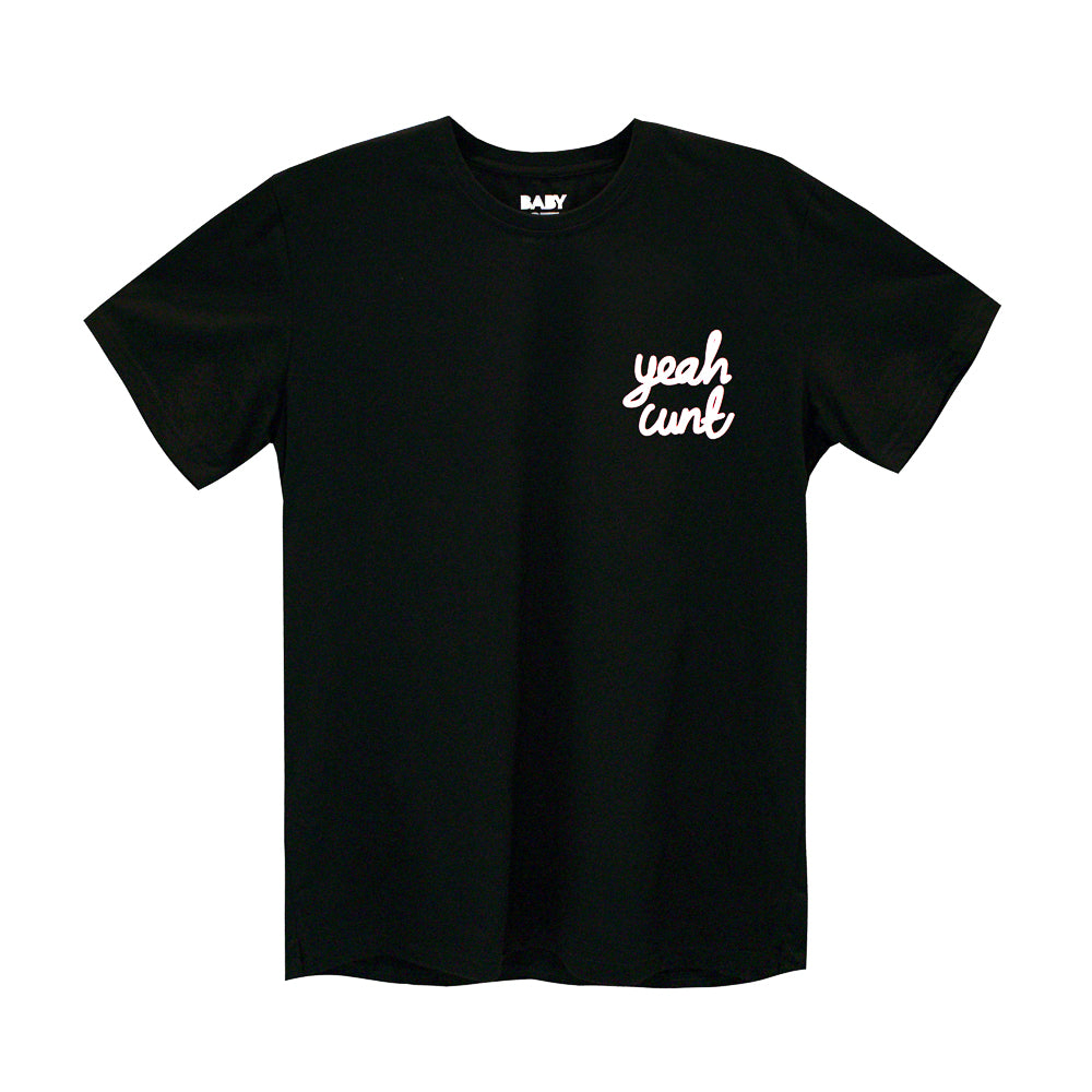 YEAH CUNT SMALL PRINT TEE